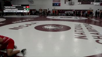 184 lbs Cons. Semi - Jeremiah Rhames, Johnson & Wales vs Nathan Rosas, Central