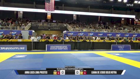 Anna Luiza Lima Prestes vs Luana De Jesus Solis Neyra 2026 Pan Kids Jiu-Jitsu IBJJF Championship