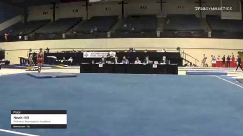 Noah Hill - Floor, Palmetto Gymnastics Academy - 2021 USA Gymnastics Development Program National Championships