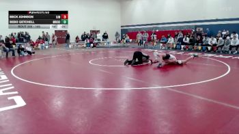 145 lbs Cons. Round 2 - Bebo Getchell, Maple River/USC vs Beck Johnson, Saint James-Madelia