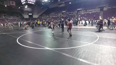 92 lbs Cons. Semis - Jeremiah Martinez, Pomona Wrestling Club Colorado vs Diondre Lopez, Duran Wrestling Club