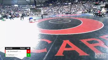 4A 126 lbs Cons. Round 3 - Will Chichenoff, Eisenhower vs Kai Calhoun, Graham-Kapowsin