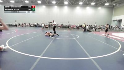 75 lbs Rr Rnd 2 - Denny Daxberger, Top Flight Wrestling Academy - EL vs Kieran McEllen, Dragon Rtc - EL