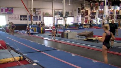 Bailey Ferrer Busting Out Big Tumbling Upgrades On Tramp
