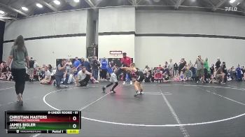 61 lbs Semifinal - James Bigler, Legacy Elite vs Christian Masters, Summerville Takedown