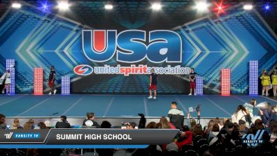 Summit High School [2019 Large JV Show Cheer Novice (17-36) Day 1] 2019 USA Spirit Nationals