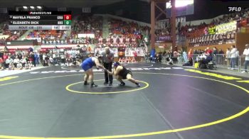 235 lbs Champ. Round 1 - Elizabeth Dick, Nickerson HS vs Mayela Franco, Coffeyville-Field Kindley Hs