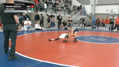 49 lbs Semis - Bryson Gonzalez, Victory Wrestling-Central WA vs Kai Fusco, Sandpoint Legacy Wrestling Club