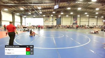 132 lbs Rr Rnd 3 - Madeline Ngo, MetroWest United vs Tiyanna Mack, Stormettes Wrestling
