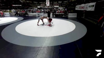 Cons. Round 1 - Osiris Dossey, Diablo Wrestling Club vs Luke Jelus, Etiwanda High School Wrestling