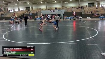 118 lbs 1st Place Match - Kailee Miller, Seymour Wrestling vs Kaiyeleigh Robinson, Iron Knights