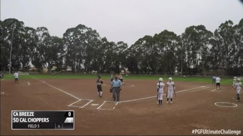 CA Breeze vs. So Cal Choppers, 10-3-15 Pool Play - PGF Ultimate Challege