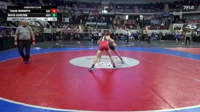 6A 120 lbs Semifinal - Gage Roberts, Hartselle vs Rhys Coulter, Gulf Shores