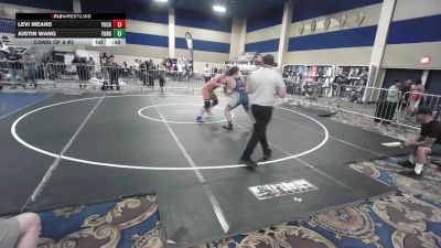 215 lbs Consi Of 8 #2 - Levi Means, Yucaipa Thunder WC vs Justin Wang, Yorba Linda HS