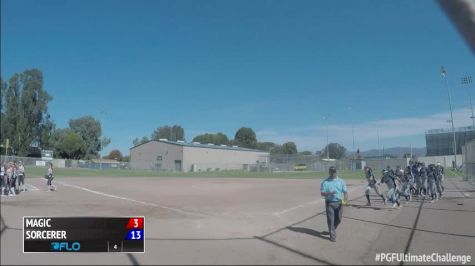 Lady Magic vs Sorcerer (14U Semifinal)   10-4-15   Single Elimination   (PGF Ultimate Challege)