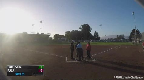 Explosion vs AASA (16U)   10-4-15   Single Elimination   (PGF Ultimate Challege)