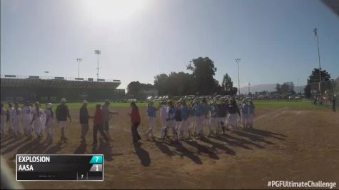 So Cal A's vs Explosion (16U)   10-4-15   Single Elimination   (PGF Ultimate Challege)