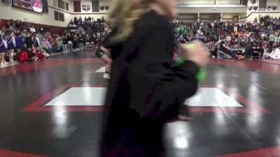 140 lbs Cons. Round 3 - Alina Mallie, Lisbon vs Melanie Bruesewitz, Osage