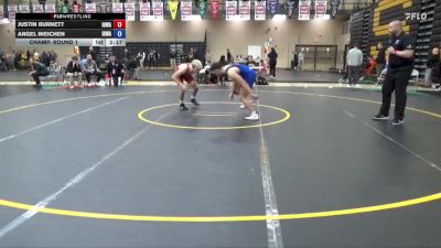 144 lbs Champ. Round 1 - Justin Burnett, Iowa vs Angel Ineichen, Iowa