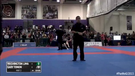 Washington Luis vs Garry Tonon 2015 IBJJF Pan No-Gi Championships