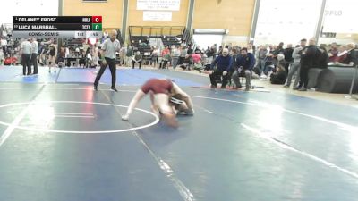 126 lbs Consolation - Delaney Frost, Noble vs Luca Marshall, Tri-County