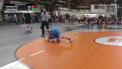 152 lbs Consi Of 16 #2 - Anthony Pica, Garden City vs Lucas Drake, Mat Assassins Wc