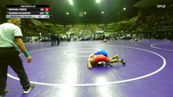 144 lbs Quarterfinal - Michael Perez, Firebaugh vs Zander Schaefer, Clovis
