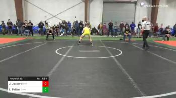 112 lbs Prelims - Joshua Joubert, North Hunterdon vs Luke Baitzel, Olympic