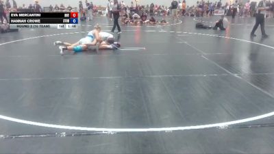 170 lbs Round 2 (10 Team) - Eva Mercantini, Botetourt TC vs Hannah Crowe, Storm
