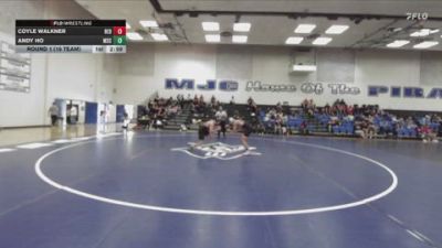 141 lbs Round 1 (16 Team) - Coyle Walkner, College Of The Redwoods vs Andy Ho, Mission College
