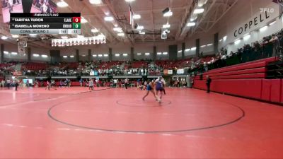 165 lbs Cons. Round 3 - Tabitha Turon, Eastlake vs Isabella Moreno, Eastwood