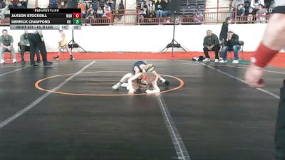 65_B lbs Consi Of 32 #2 - Jaxson Stockdill, Highlands vs Derrick Crawford, Oil City