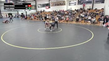 184 lbs Champ. Round 2 - Alex Drees, John Carroll vs Ethan Risner, Manchester