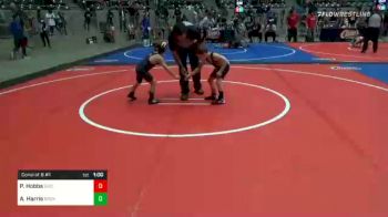 46 lbs Consi Of 8 #1 - Parker Hobbs, Salina vs Arthur Harris, Broken Arrow Wrestling Club