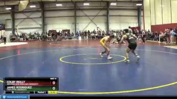 141 lbs Champ. Round 1 - Colby Reilly, Western New England University vs James Rodriguez, Castleton University