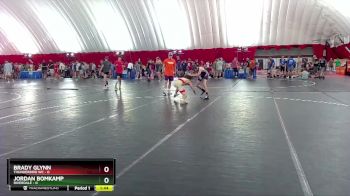 106 lbs Round 3 (6 Team) - Brady Glynn, Thunderbird WC vs Jordan Bomkamp, Riverdale