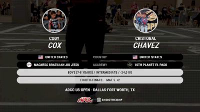 Cody Cox vs Cristobal Chavez 2026 ADCC Dallas Open