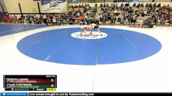 133 lbs Champ. Round 1 - Teagyn Ludwig, St. John`s University (Minnesota) vs Tyler Fleetwood, University Of Wisconsin-Eau Claire