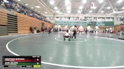 106 lbs Cons. Round 4 - Jonathan Quezada, Corona Senior vs Zane Deleon, Rancho Bernardo