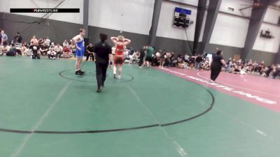 16U Boys FS - 215 lbs Cons. Semis - Lance Pease, CA vs Gage Ponton, ID