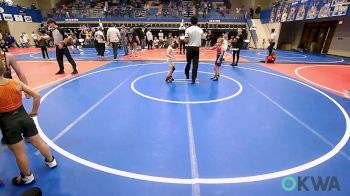 52 lbs Consolation - Conner Woods, Salina Wrestling Club vs Aubrey Snyder, Dark Cloud Wrestling Club