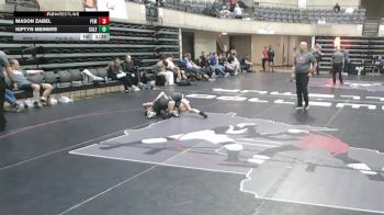 107 lbs Round 2 (6 Team) - Mason Zabel, Plainview-Elgin-Millville, MN vs Kiptyn Meiners, Caledonia, MN