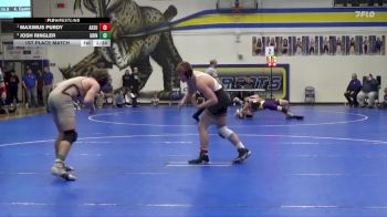 175 lbs 1st Place Match - Maximus Purdy, Assumption, Davenport vs Josh Ringler, Grinnell