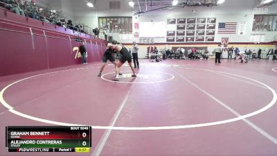 190 lbs Cons. Round 3 - Graham Bennett, OZARK vs Alejandro Contreras, STALEY