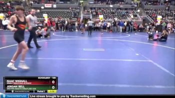 105 lbs Cons. Round 5 - Isaac Wignall, Sebolt Wrestling Academy vs Jordan Bell, Greater Heights Wrestling-AAA