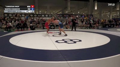 97 kg Cons. Sub-quarters - Christian Knop, Wolfpack RTC/ Titan Mercury Wrestling Club vs Martin Cosgrove, Pennsylvania RTC
