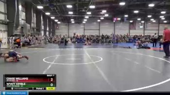 84 lbs Round 3 - Wyatt Kimble, Team Michigan vs Chase Williams, PA Silver