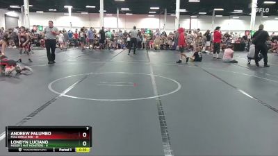 64 lbs Round 2 (4 Team) - Londyn Luciano, Moser`s Mat Monsters vs Andrew Palumbo, Full Circle Red