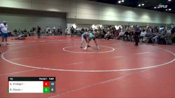 115 lbs Finals (8 Team) - Rory Flores, STL YELLOW vs Addison Vindigni, MXW Purple