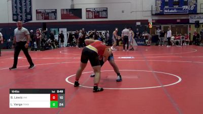 184 lbs Rr Rnd 1 - Braxton Lewis, VMI vs Leo Varga, Franklin & Marshall